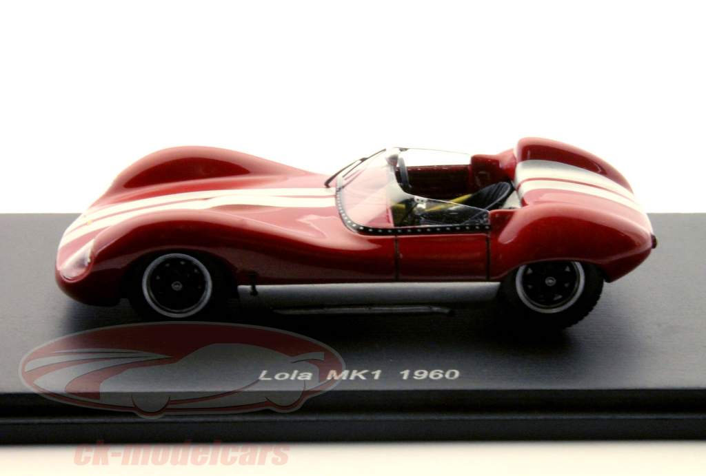 萝拉MK1 1960年红色与银色条纹1:43星火