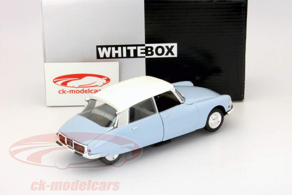 Citroen ID19 1963 bleu clair / blanc 1:24 WhiteBox