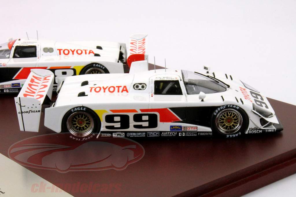 GTPトヨタイーグルMK 2両セット受賞1992年から1993年ジョーンズ、ファンジオII 1時43分TrueScale