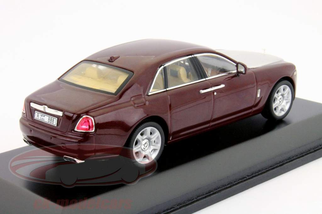 Rolls Royce Ghost Ano 2009 vermelho 1:43 Ixo