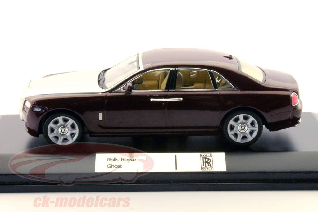 Rolls Royce Ghost Ano 2009 vermelho 1:43 Ixo