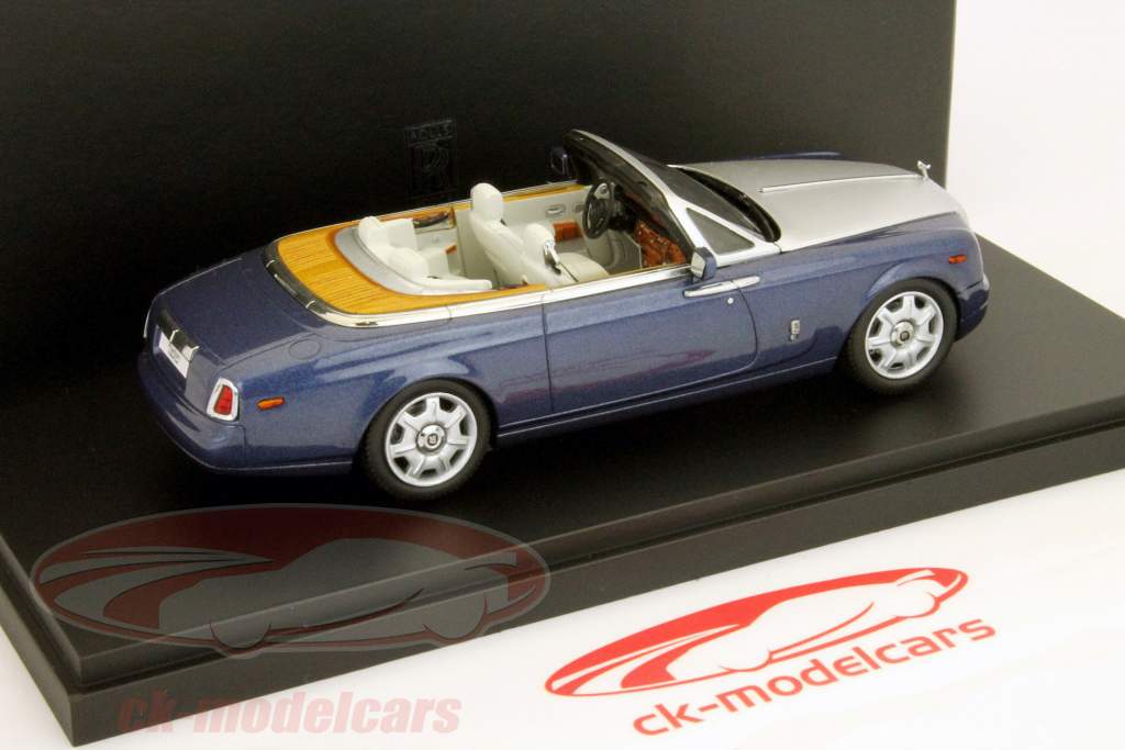 Rolls-Royce Phantom Drophead Coupe blue 1:43 Kyosho