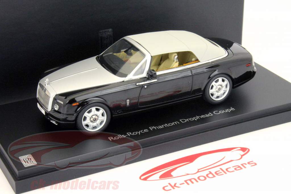 Rolls-Royce Phantom Drophead Coupe nero 1:43 Kyosho