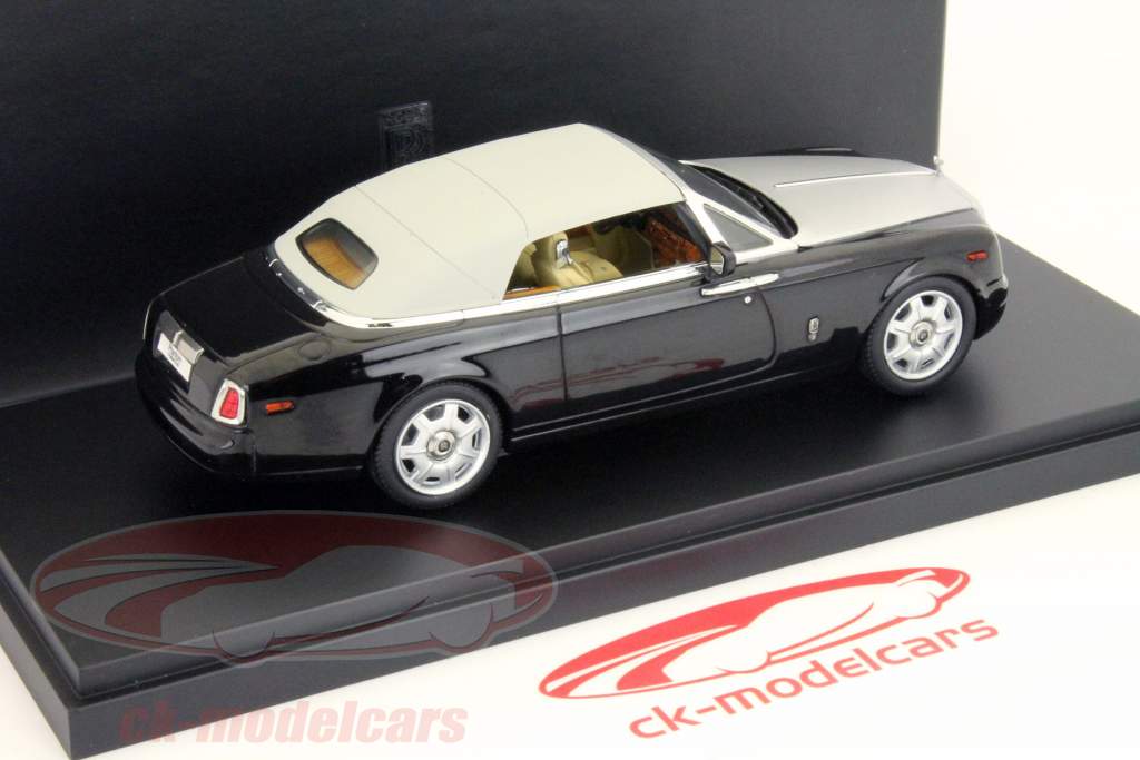 Rolls-Royce Phantom Drophead Coupe Negro 1:43 Kyosho