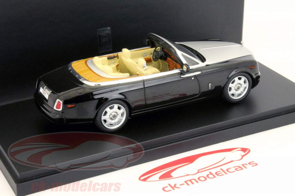 Rolls-Royce Phantom Drophead Coupe noir 1:43 Kyosho