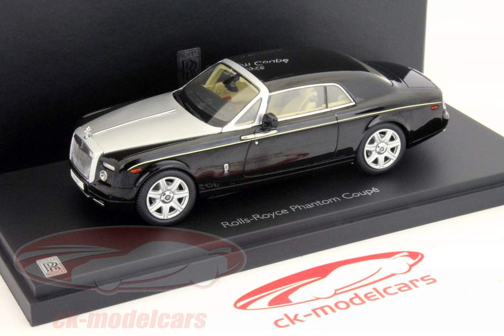 Kyosho 1:43 ロールスロイスファントムクーペブラック 05531DBK