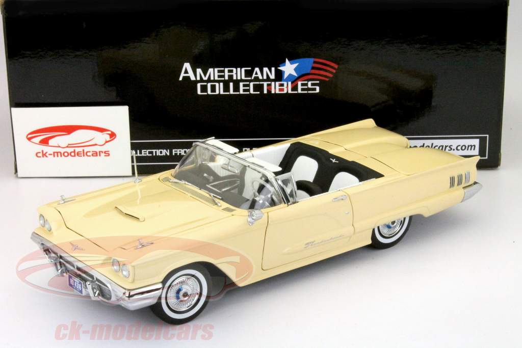 福特雷鸟敞篷1960米色1:18的SunStar