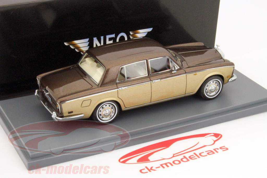 Rolls Royce Silver Shadow braun 1:43 Neo