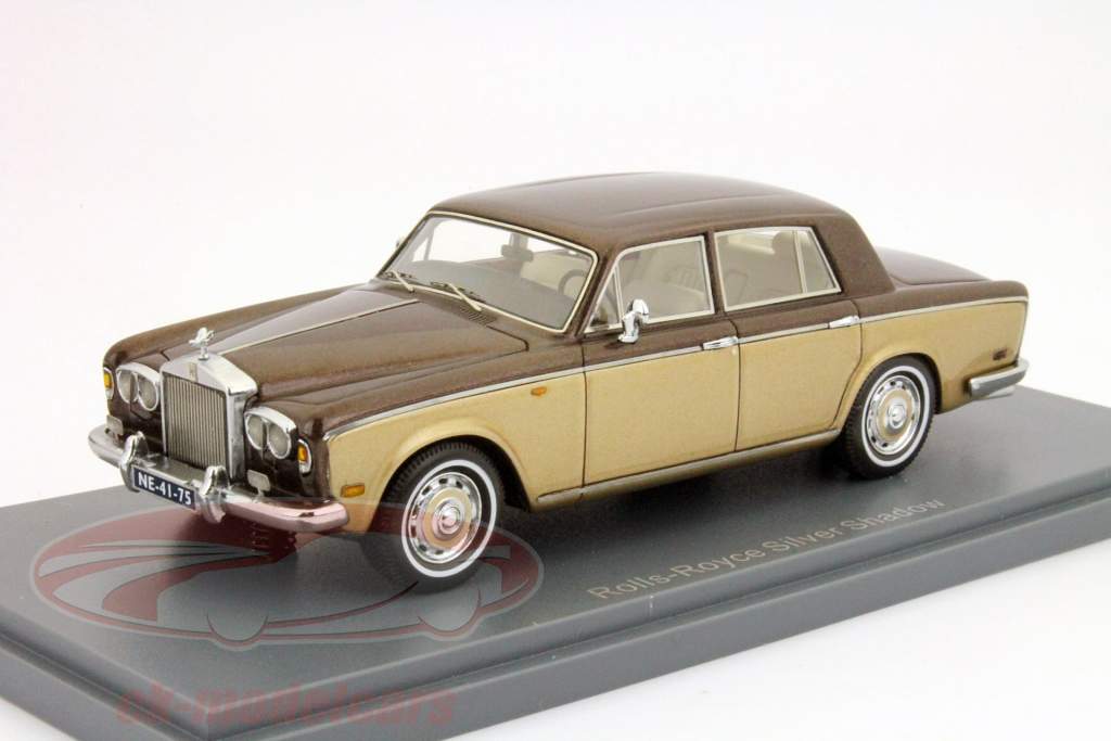 Rolls Royce Silver Shadow Neo marrom 1:43