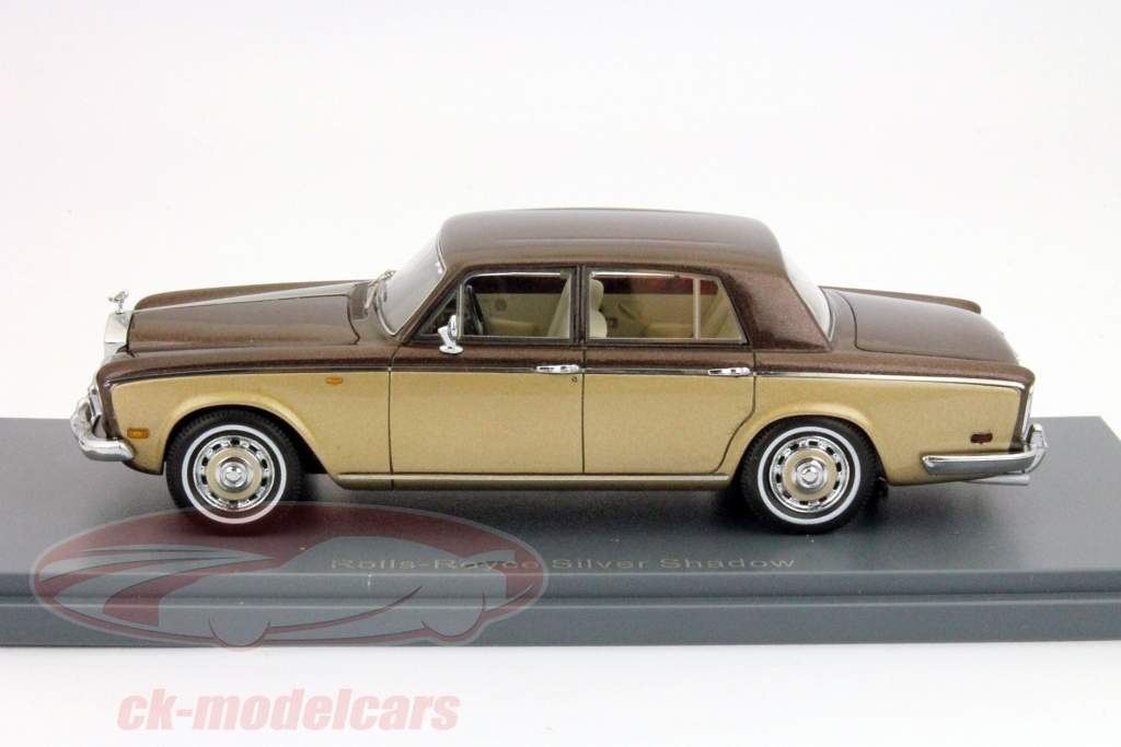 Rolls Royce Silver Shadow Neo bruine 1:43