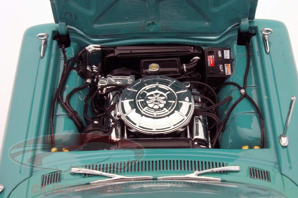 Ford 1960 Cabriolet Thunderbrid turquoise 01h18 SunStar