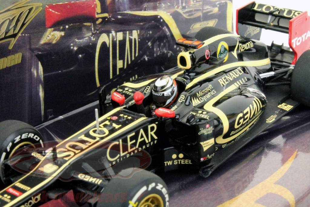 ミニチャンプス 1/18 LOTUS RENAULT E20 E21 ライコネン Lotus E20 2012 Kimi Raikkonen Rare Formula 1 F1 Diecast Car