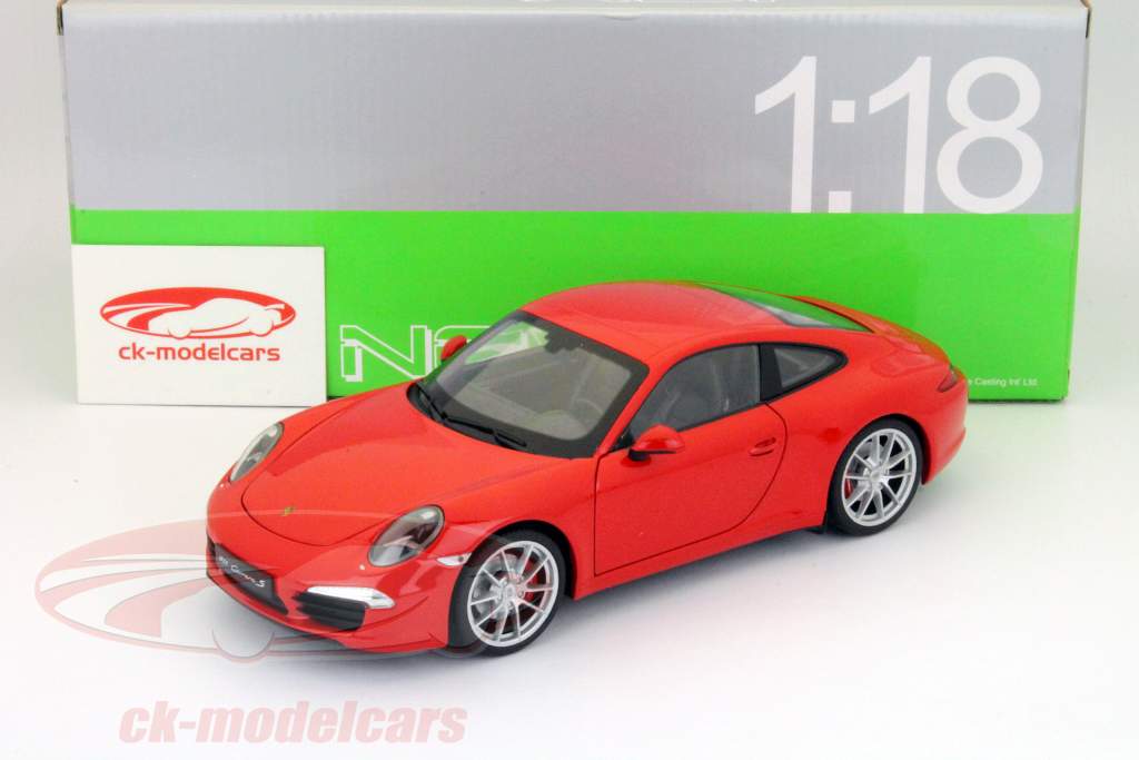 Welly 1/18 ポルシェ 911 カレラ S 2012 ホワイト Amazon | Welly 1/18 ミニカー 911 (991) カレラ S 2012