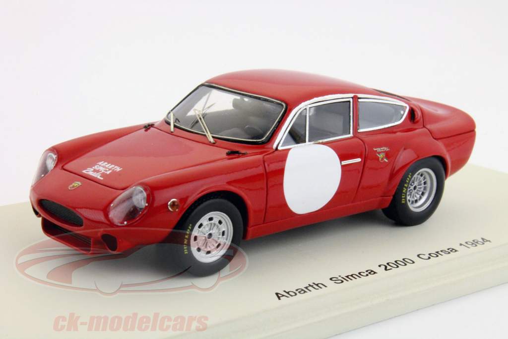 Simca Abarth 2000 Corsa 1964 1:43 faísca