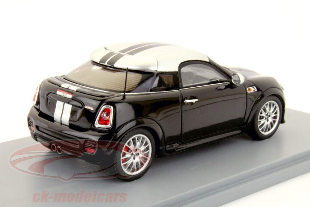 迷你双门跑车2007年黑色1:43星火