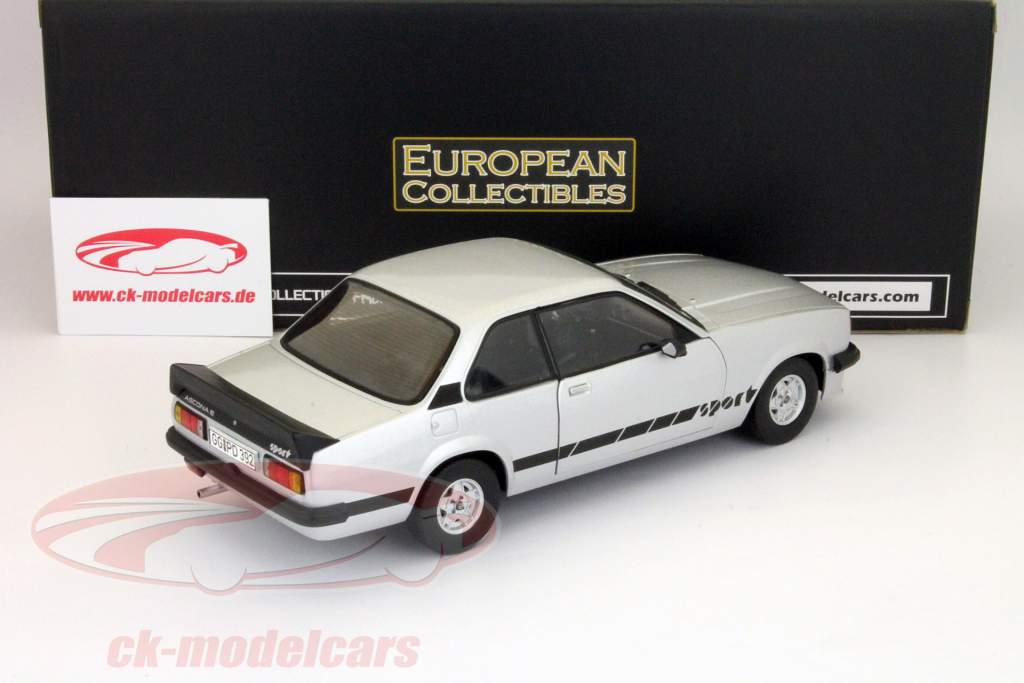 Opel Ascona B Sport argento 1:18 SunStar