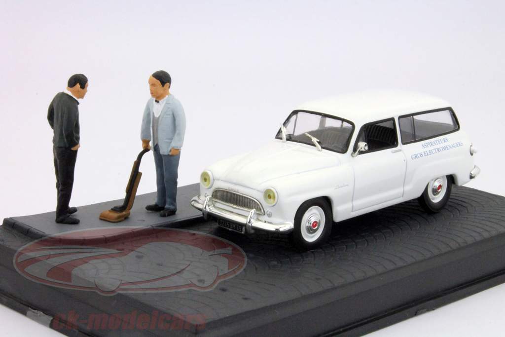 Simca Chatelaine Aronde 1:43 Ixo Алтая Dioramaset электрического продавца