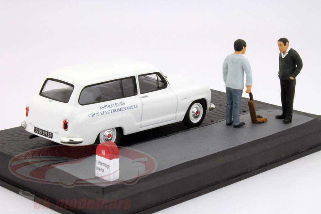 Simca Chatelaine Aronde 1:43 Ixo Алтая Dioramaset электрического продавца