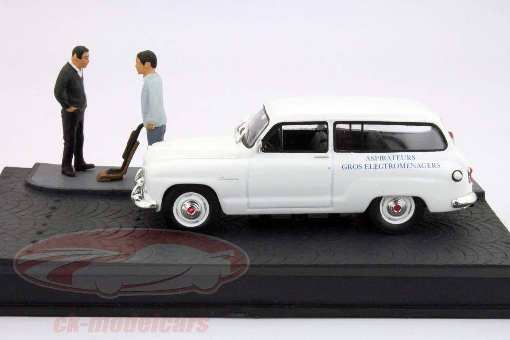 Simca Chatelaine Aronde 1:43 Ixo Алтая Dioramaset электрического продавца