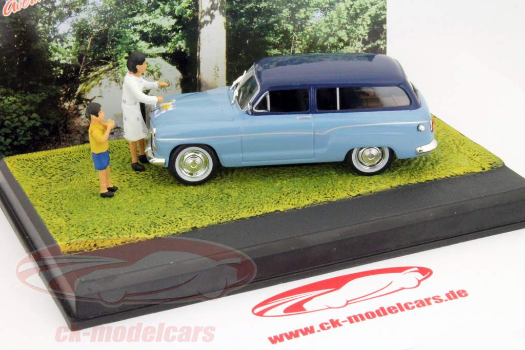 Simca P60 Ранчо Снэк 1:43 Ixo Алтая Dioramaset