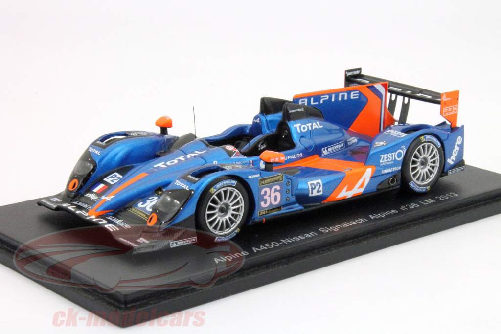Alpine A450-Nissan #36 24h LeMans 2013 Gommendy, Panciatici, Ragues 1:43 Spark