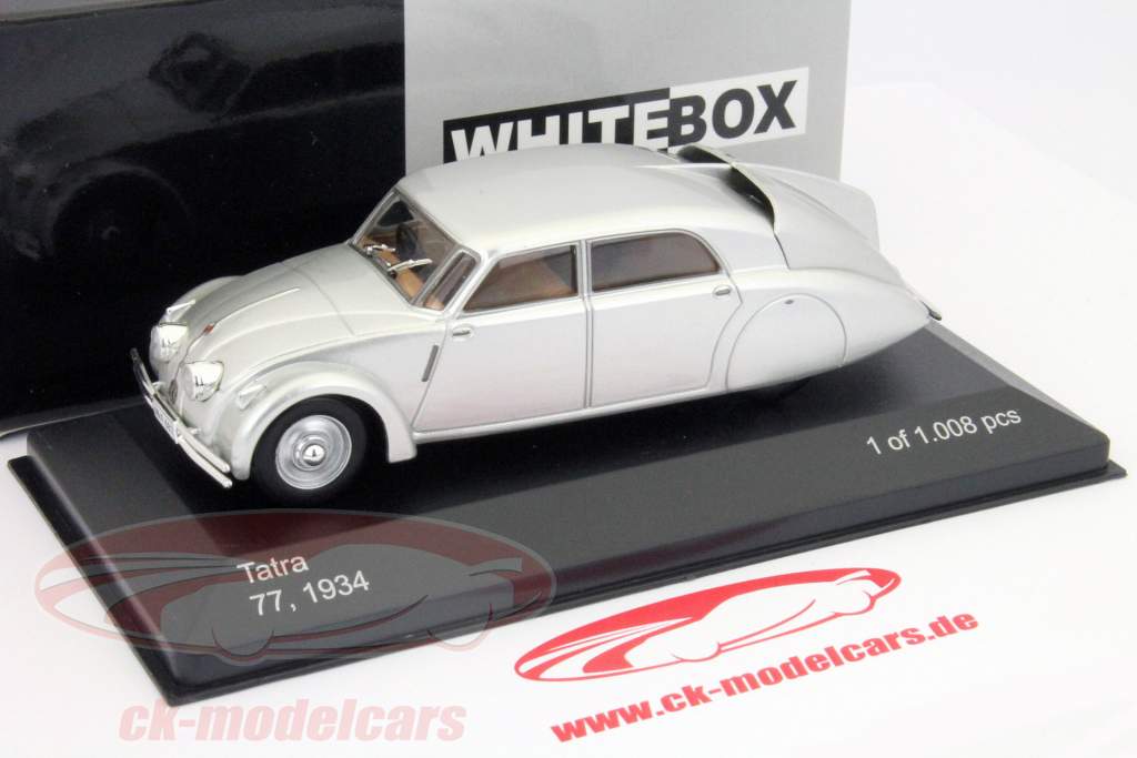 1934銀1時43分モデルWhiteBoxに建てタトラ77