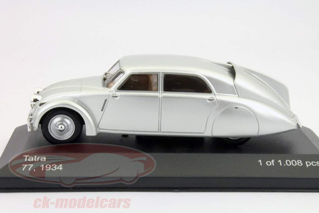 塔特拉77建于1934年银1:43白牌