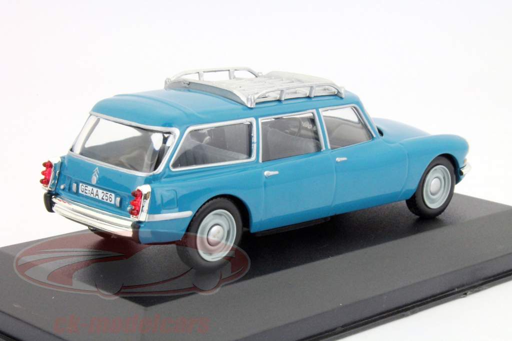 Citroen ID19 Break Ano 1960 azul 1:43 WhiteBox