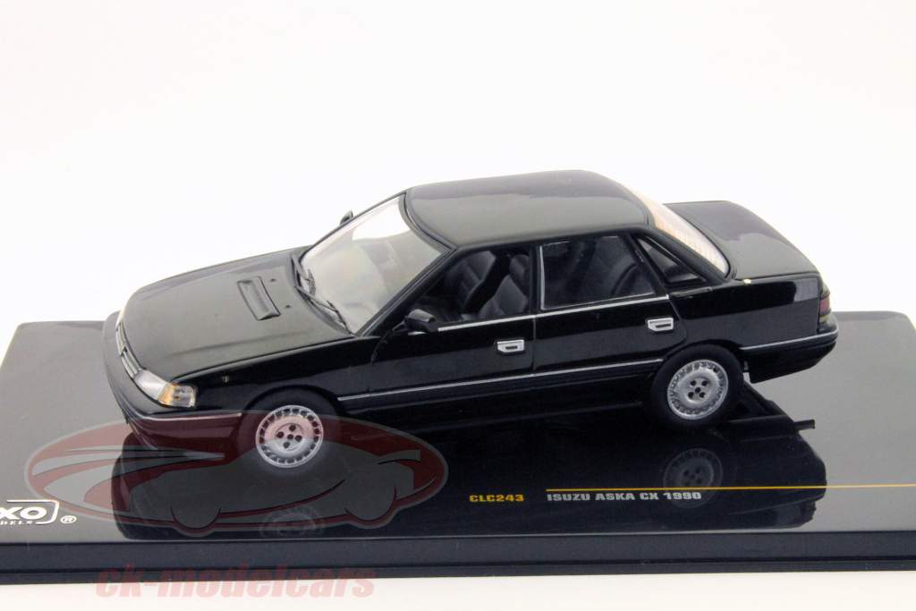 いすゞアスカCX 1990 1時43分モデルIxo黒