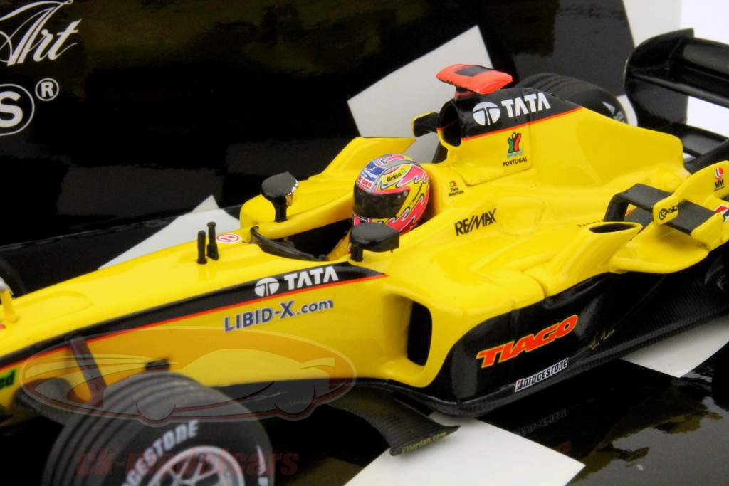 F1 MINICHAMPS 1/18 ジョーダンEJ15 ティアゴ・モンテイロ F1 1/18 Tiago Monteiro 2005 Jordan EJ15 B+H TOBACCO Livery