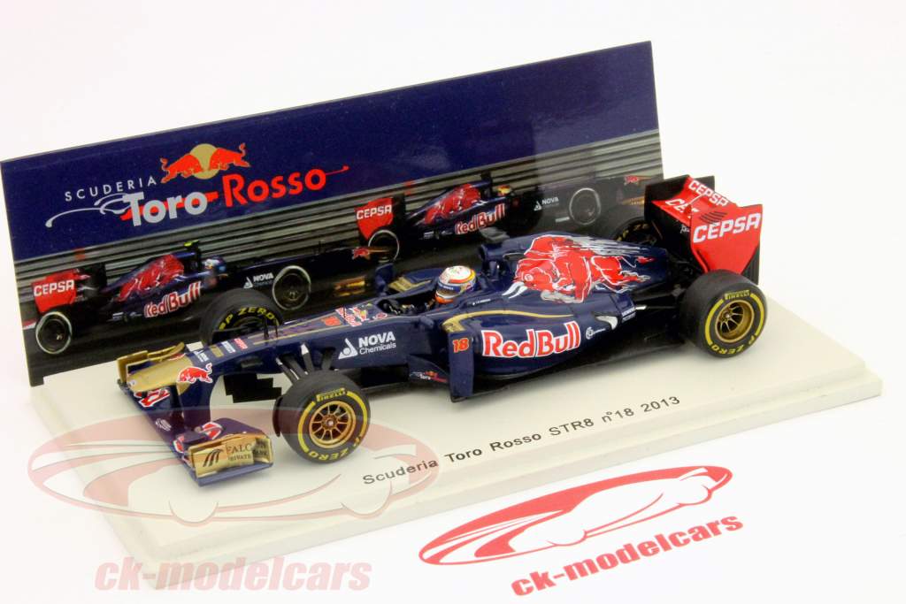 Жан-Эрик Вернь Торо Россо STR8 #18 Формула 1 2013 1:43 Spark