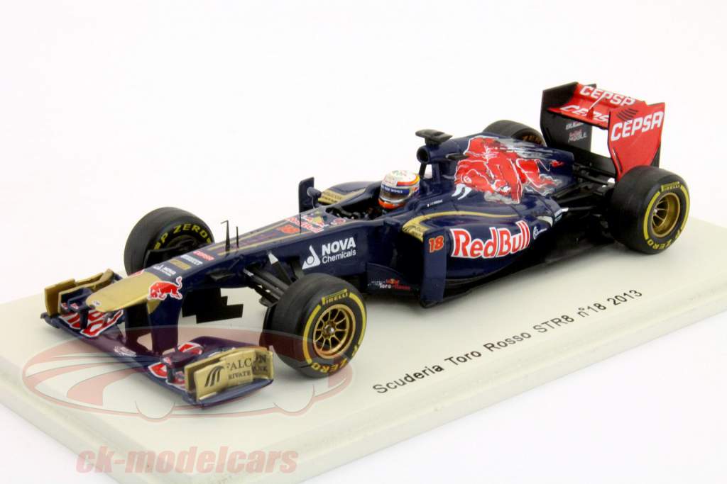 Жан-Эрик Вернь Торо Россо STR8 #18 Формула 1 2013 1:43 Spark