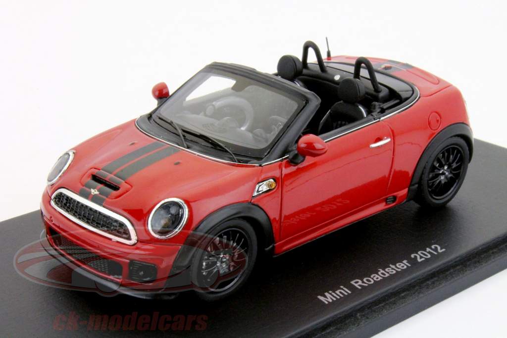 ミニロードスター年2012赤1:43スパーク