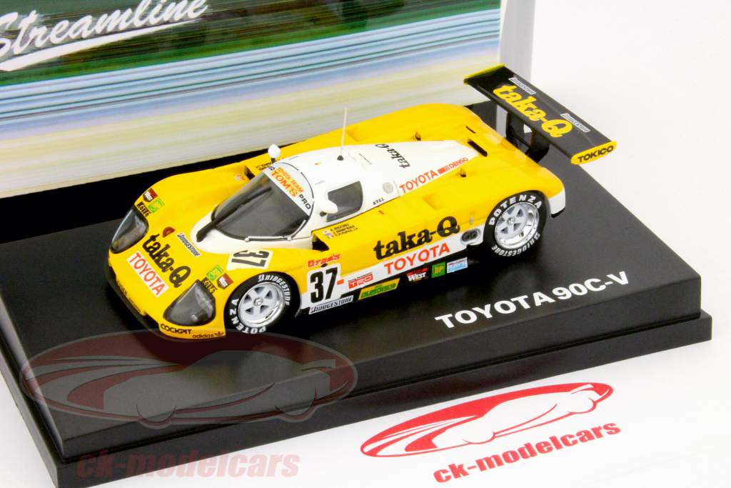 Q-Model 1:43 トヨタ90C-V＃37 24時間ルマン1990鈴木、フリース