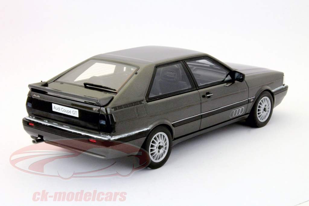 奥迪双门跑车GT年份1985灰色奥托移动1:18