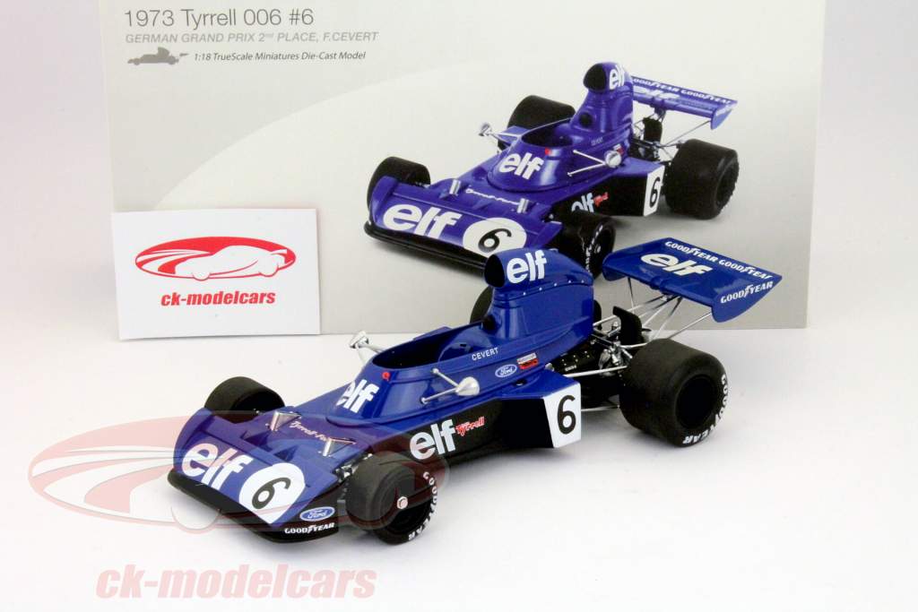 貴重ＴＳＭモデル製ティレル・フォード００６　１９７３ドイツＧＰWIN 1/18 貴重TSMモデル製ティレル・フォード006 1973ドイツ
