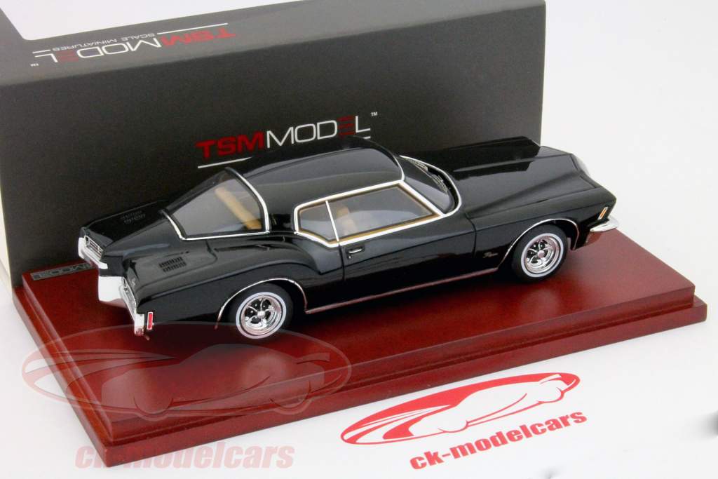 Buick Riviera Année 1971 noir 1:43 TrueScale