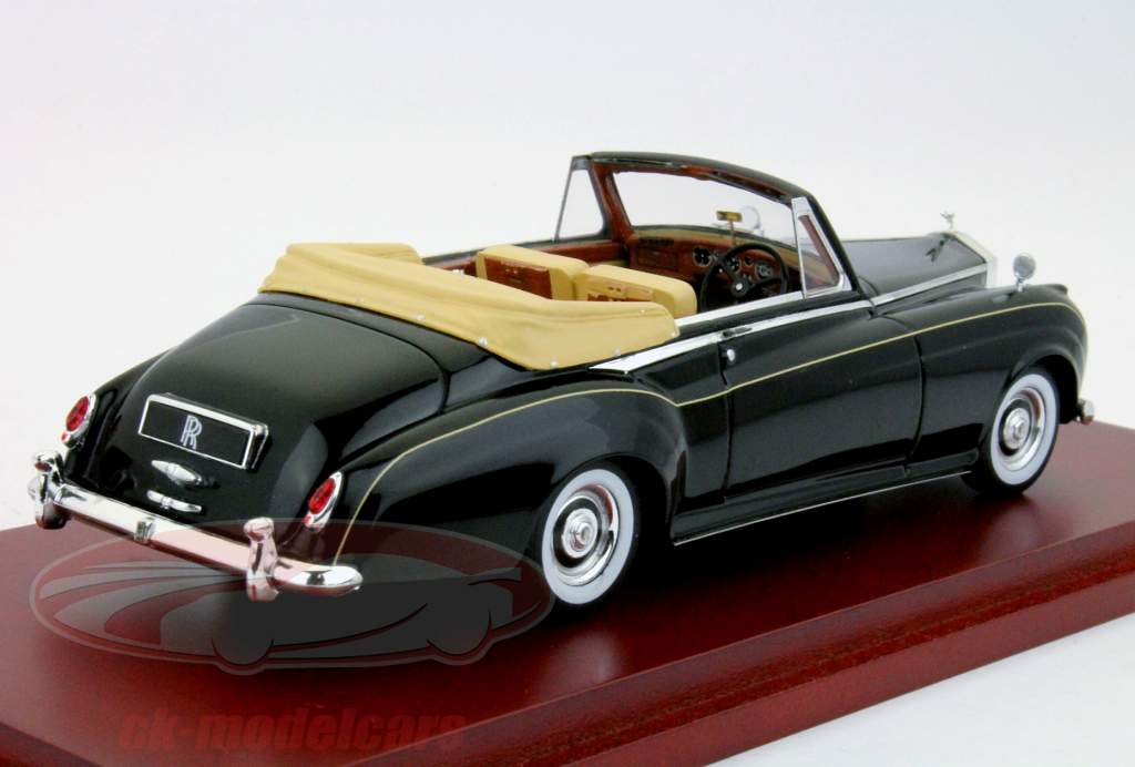 Rolls-Royce Silver Cloud II Drophead Coupe 年 1961 黑色 1:43 TrueScale