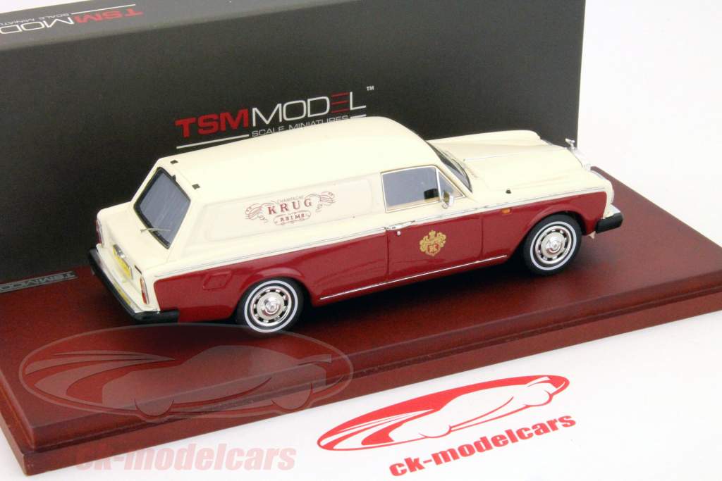 Rolls-Royce Silver Shadow Krug Delivery Truck År 1979 1:43 TrueScale