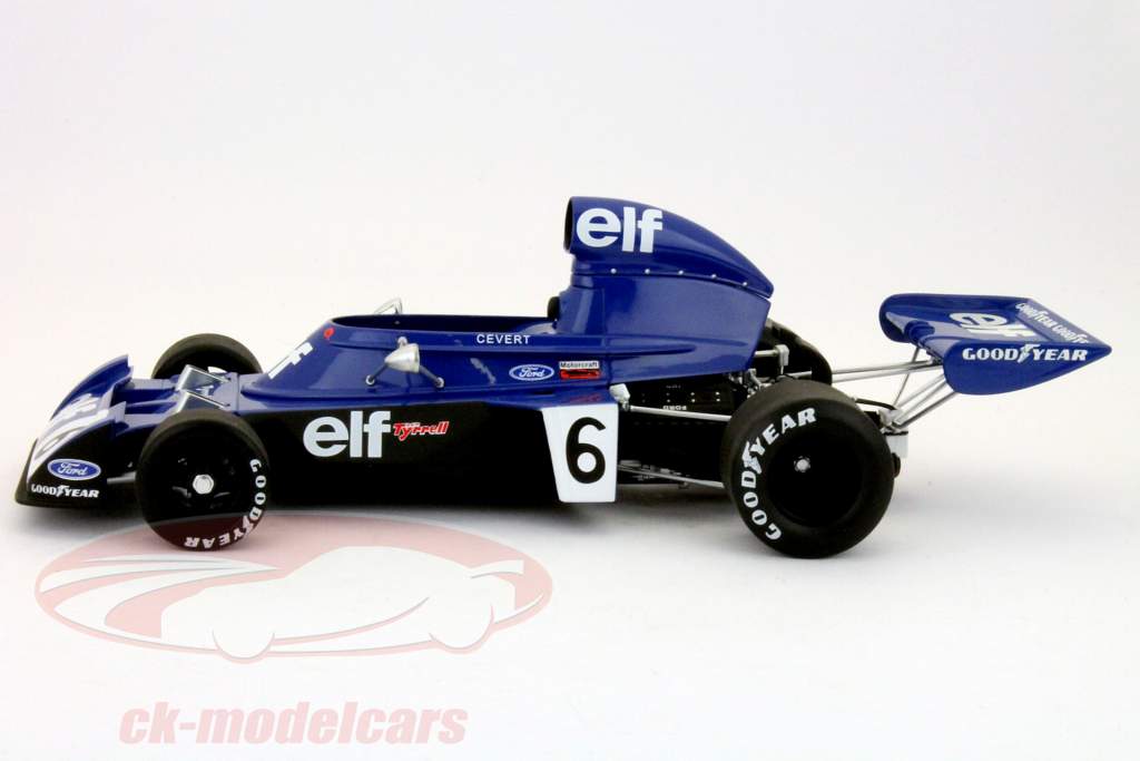 True Scale 1:18 Francois Cevert Tyrell 006 #6 2nd GP