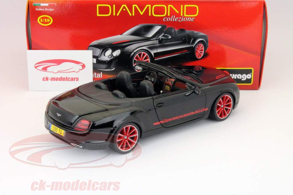 Bentley Continental Supersports Convertible ISR 1:18 Bburago