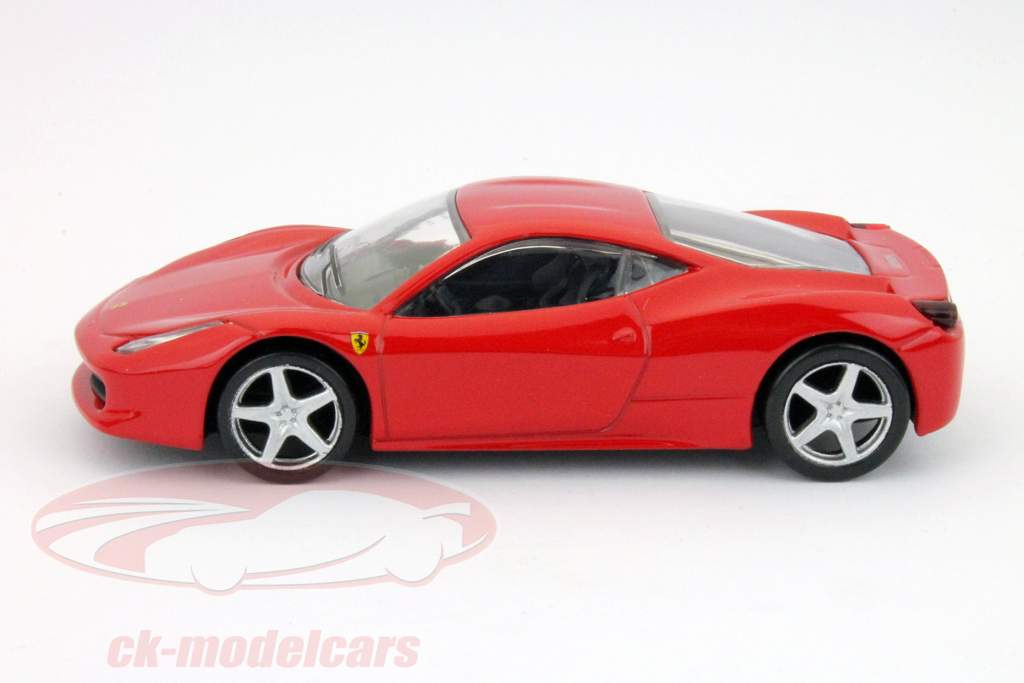 ミニカー　1/43 Ferrari 458 Italia F1 Red 2009(レッド) [LS458D] Ferrari minicar 1/43 ferrari 458 Italy 2009 (red) with case