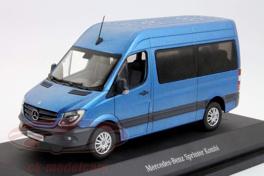 Mercedes-Benz Sprinter Station wagon Ano 2013 Mares do Sul azul 1:43 PremiumClassiXXs
