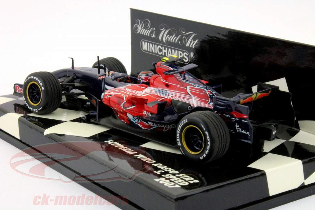 MINICHAMPS Scuderia Toro Rosso STR2 限定版 Minichamps 1:43 Scott Speed Toro Rosso STR2 #19 Formula 1