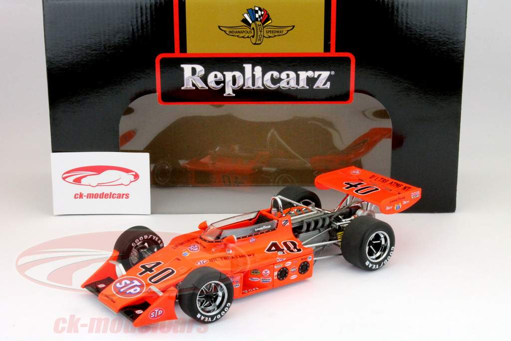 Replicarz 1:18 Swede Savage AAR Eagle STP #40 Indianapolis