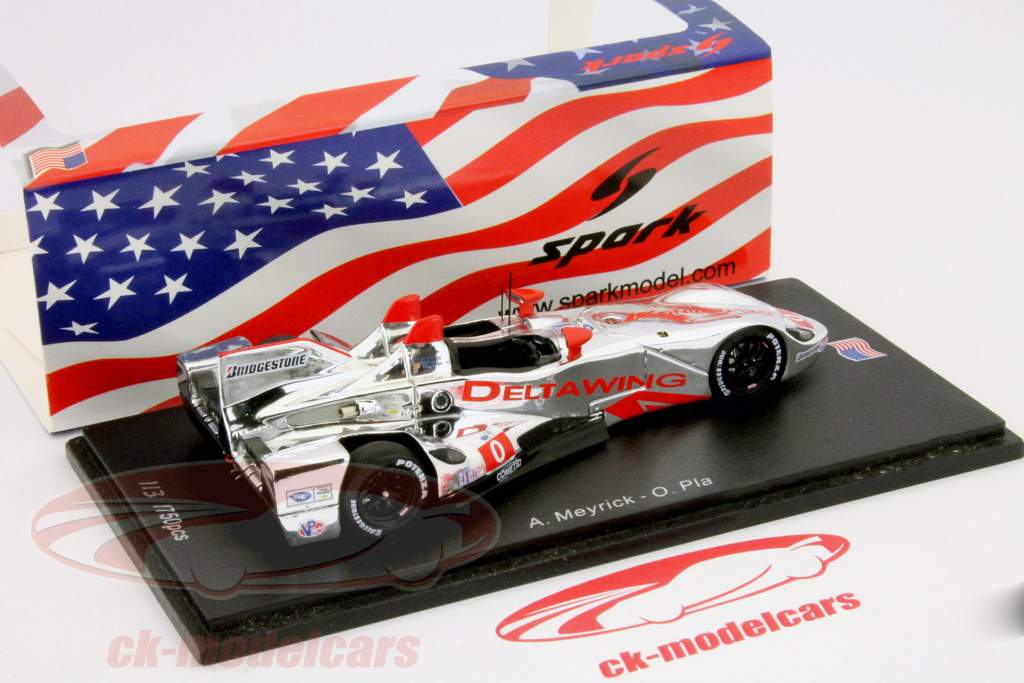 Deltawing #0 12h Sebring 2013 A. Meyrick, O. Pla 1:43 Spark