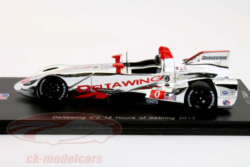 Deltawing #0 12h Sebring 2013 A. Meyrick, O. Pla 1:43 Spark