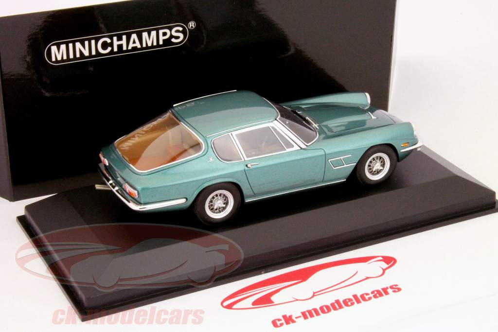Minichamps 1:43 Maserati Mistral Coupe Year 1966 green
