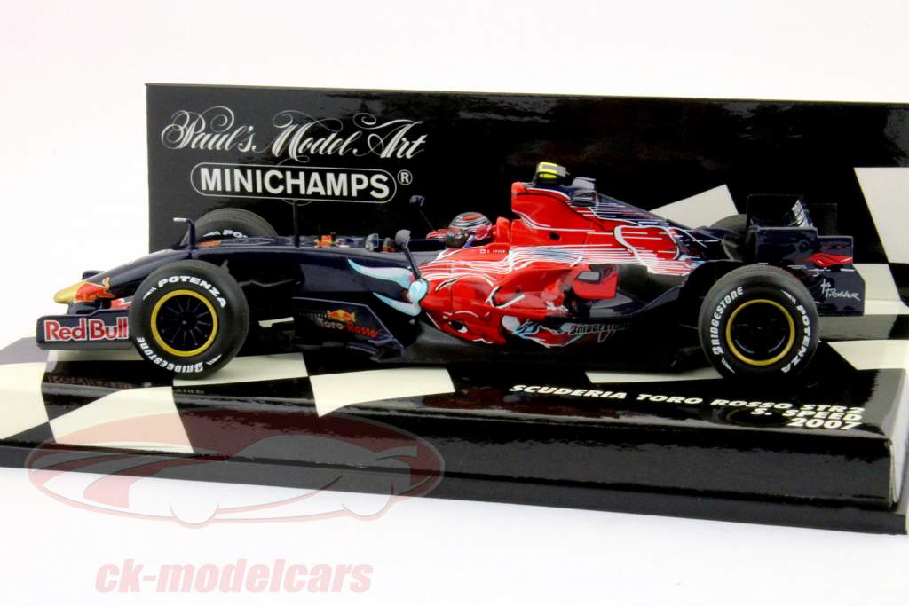 MINICHAMPS Scuderia Toro Rosso STR2 限定版 Minichamps 1:43 Scott Speed Toro Rosso STR2 #19 Formula 1
