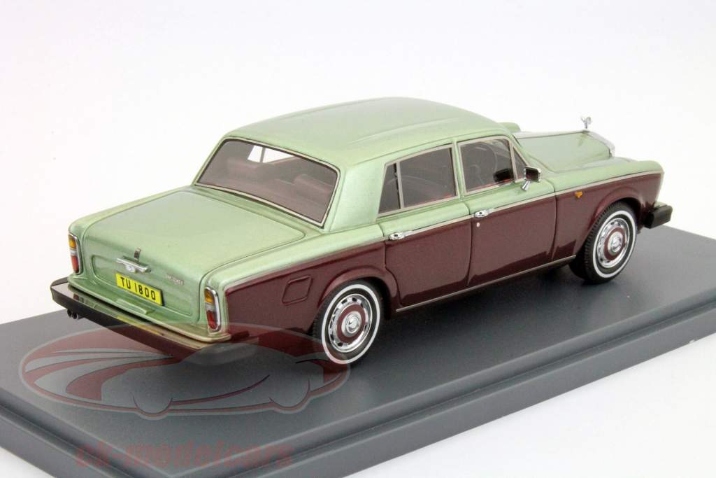 ロールスロイスシルバーシャドウII RHD赤/緑1時43ネオ
